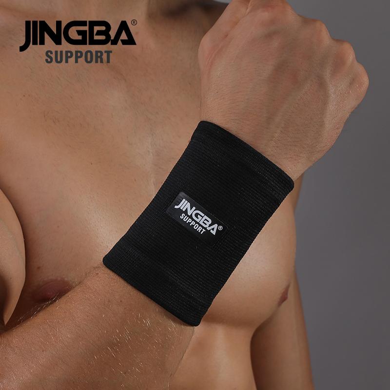 Jingba Поддержка 1 шт. Эластичный нейлоновый браслет-поддержка для запястья Фитнес-поддержка запястья Защитное снаряжение Браслет на запястье Мужской Теннис Бадминтон Бандаж