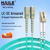 HAILE 10 Gigabit Multimode Fiber Optic Patch Cable