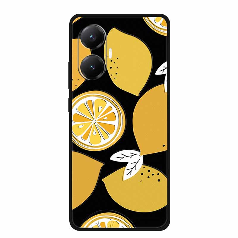 3D Cover For Redmi Turbo 4 Pro 5G Black Bumper Shell Flower Emboss Case Xiaomi POCO F7 Cartoon Flowers Anime Funda Phone Covers