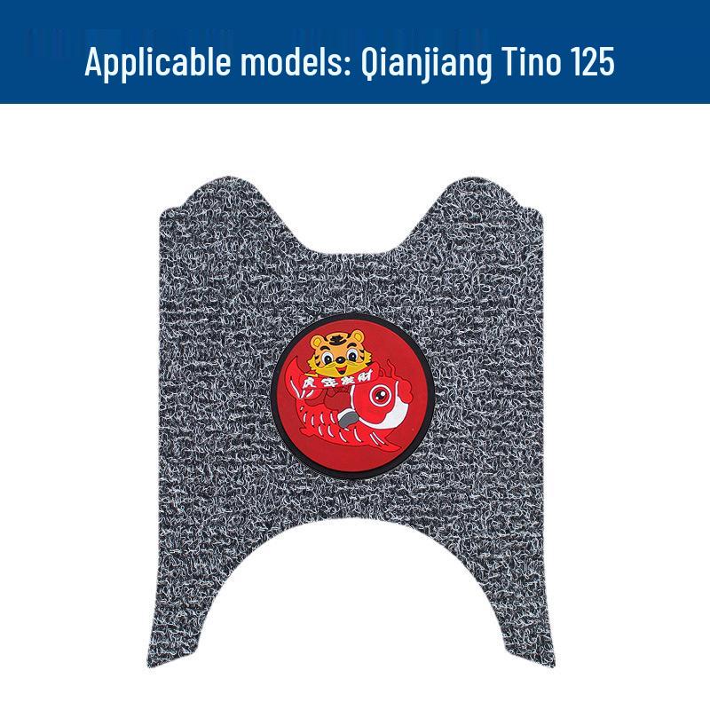 Водонепроницаемые и прочные коврики для ног для мотоцикла Qianjiang Tino 125