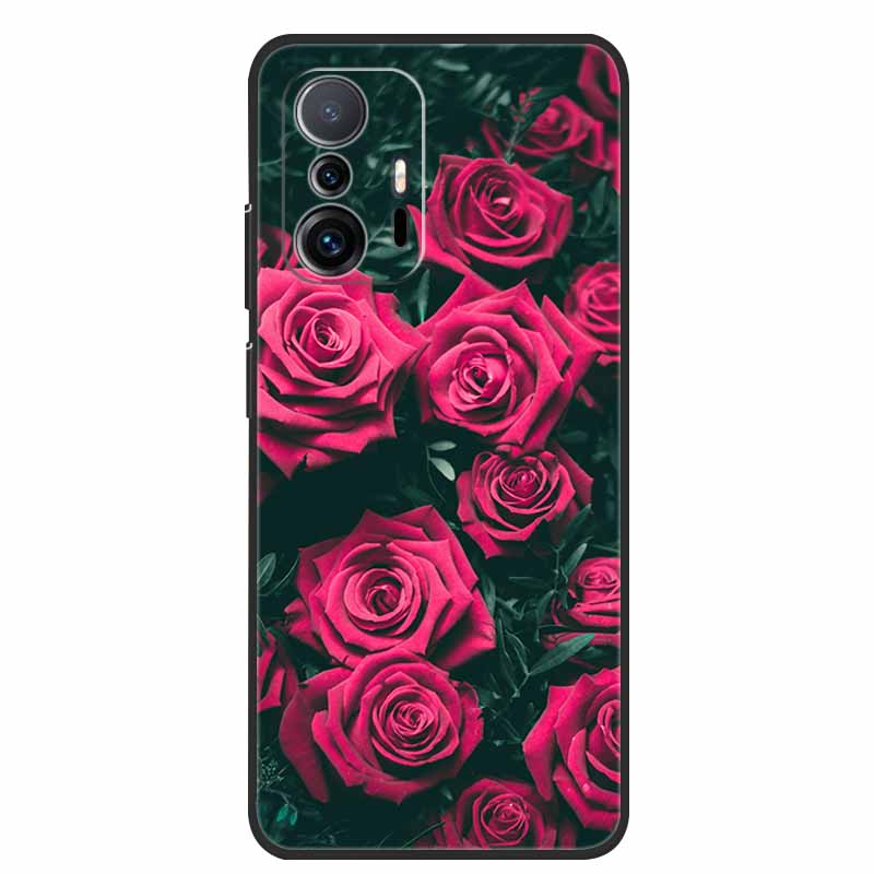 Чехол для Xiaomi 11T Pro Животные Защитный Мягкий Силиконовый Чехол для Телефона для Xiaomi Mi 11T Pro 5G Ударопрочный Mi11T Волк Чехол
