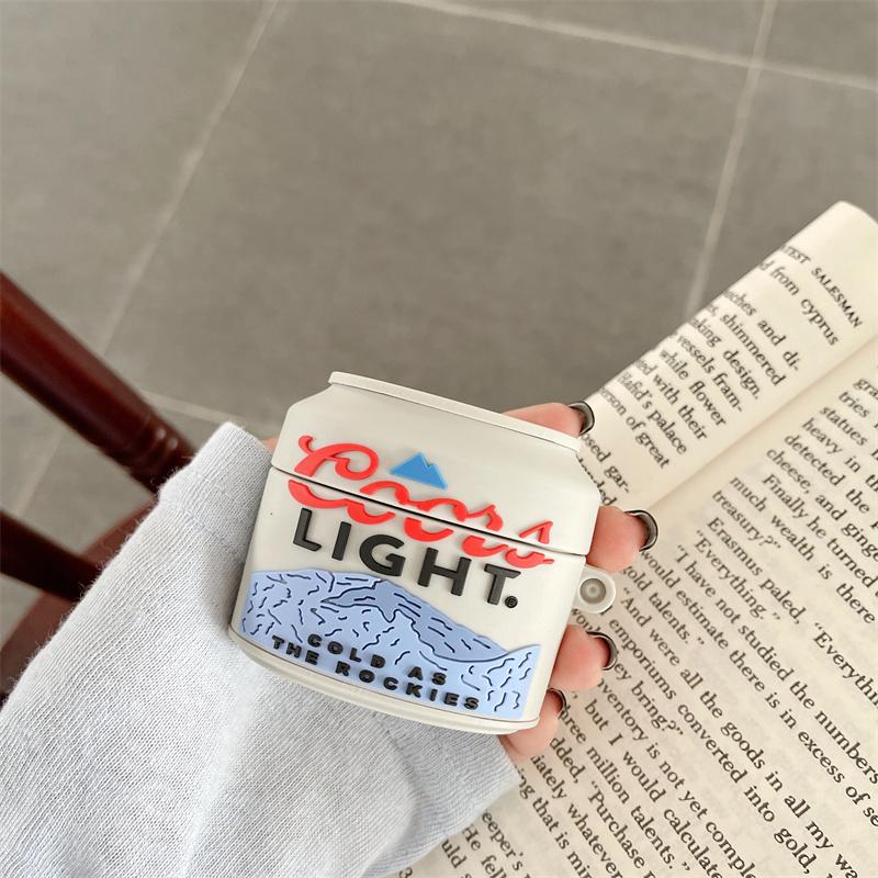 Чехол 3D Beer для AirPods Pro 2, мультяшный силиконовый чехол для беспроводных наушников/вкладышей для Apple AirPods 1 2 3, чехол для зарядки