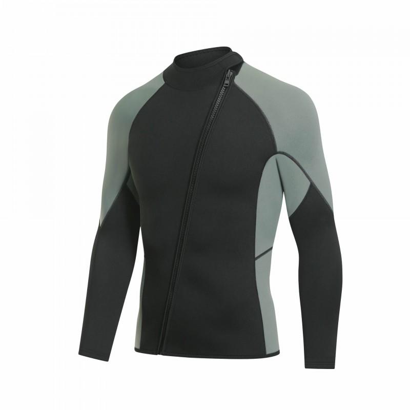 3mm Neoprene Wetsuit Top Bottom Set Surfing Diving Snorkeling UV Protection Warmth Winter