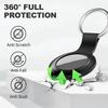 Чехол для Apple Airtags Case Liquid Silicone Protective Shell Tracker Accessories Anti-scratch Sleeve Keychain Air Tag Case