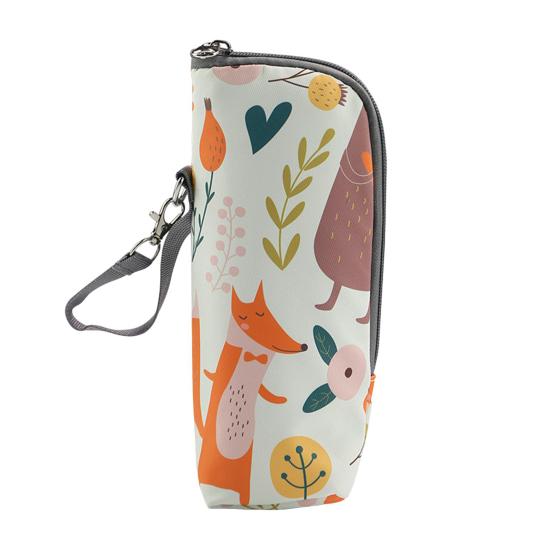 Сумка-термос для детской бутылочки, портативный подогреватель для бутылочек для кормления, термо-сумка для переноски детской бутылочки с ремешком, сохраняет бутылочки теплыми для ежедневных прогулок, путешествий