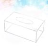 Rectangular Design Acrylic Tissue Box Paper Holder Napkin Container Tissue Storage Box Facial Tissue Box Tissue Paper Box