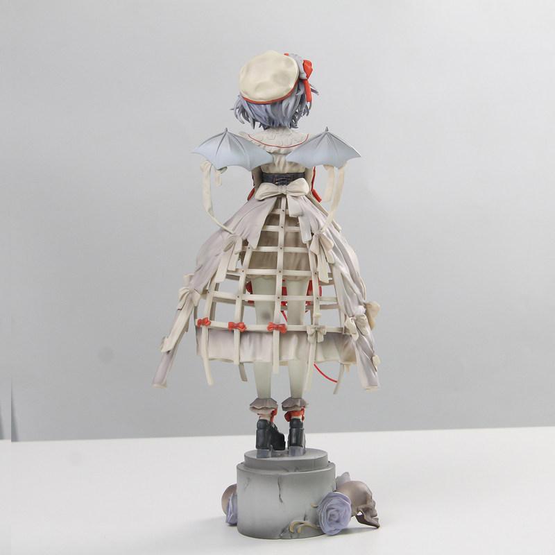 Фигурка Аниме Touhou Project Ремилия Алая Крылатая Короткие Волосы Девушка-Вампир Статуэтка Коллекционная Настольная Декорация Для Фанатов Аниме