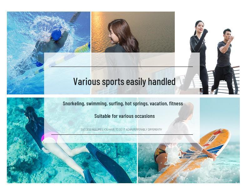 Unisex Adult Full Body Long Sleeve Swimsuit: Quick-Dry, Breathable, Sun-Protective for Surfing, Snorkeling, and Diving.