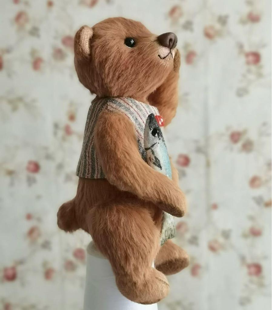 [USED] Teddy bear, overseas artist, artist bear, bear, handmade, report bear