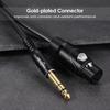 Twozoh XLR Female to Male TRS Cable Jack TRS Balanced и XLR микрофонный кабель 1M 6.35mm (1/4") 1/4" (Профессионал/Hi-Fi)