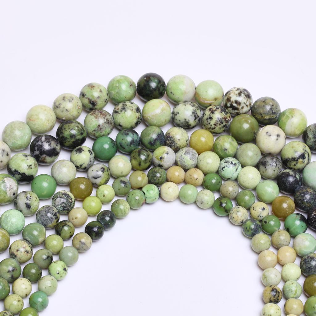 Home Party Supplies Loose Spacer Stone Beads 6 8 10mm Accessories Round DIY Australian Jades Beads Natural Jewelry Making Bracelet 20/30pcs