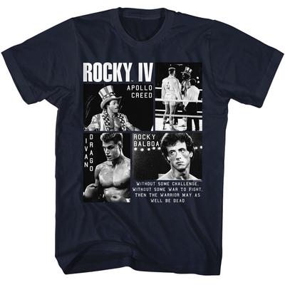 Мужская футболка Rocky IV Balboa Аполло Крид Иван Драго Бой Века Рокки Унисекс Футболка