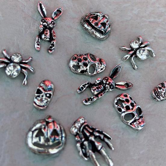 20 шт. украшения для ногтей креативной формы, высокая прочность, защита от ржавчины, блестящий визуальный эффект, широкое применение, декоративное сияние