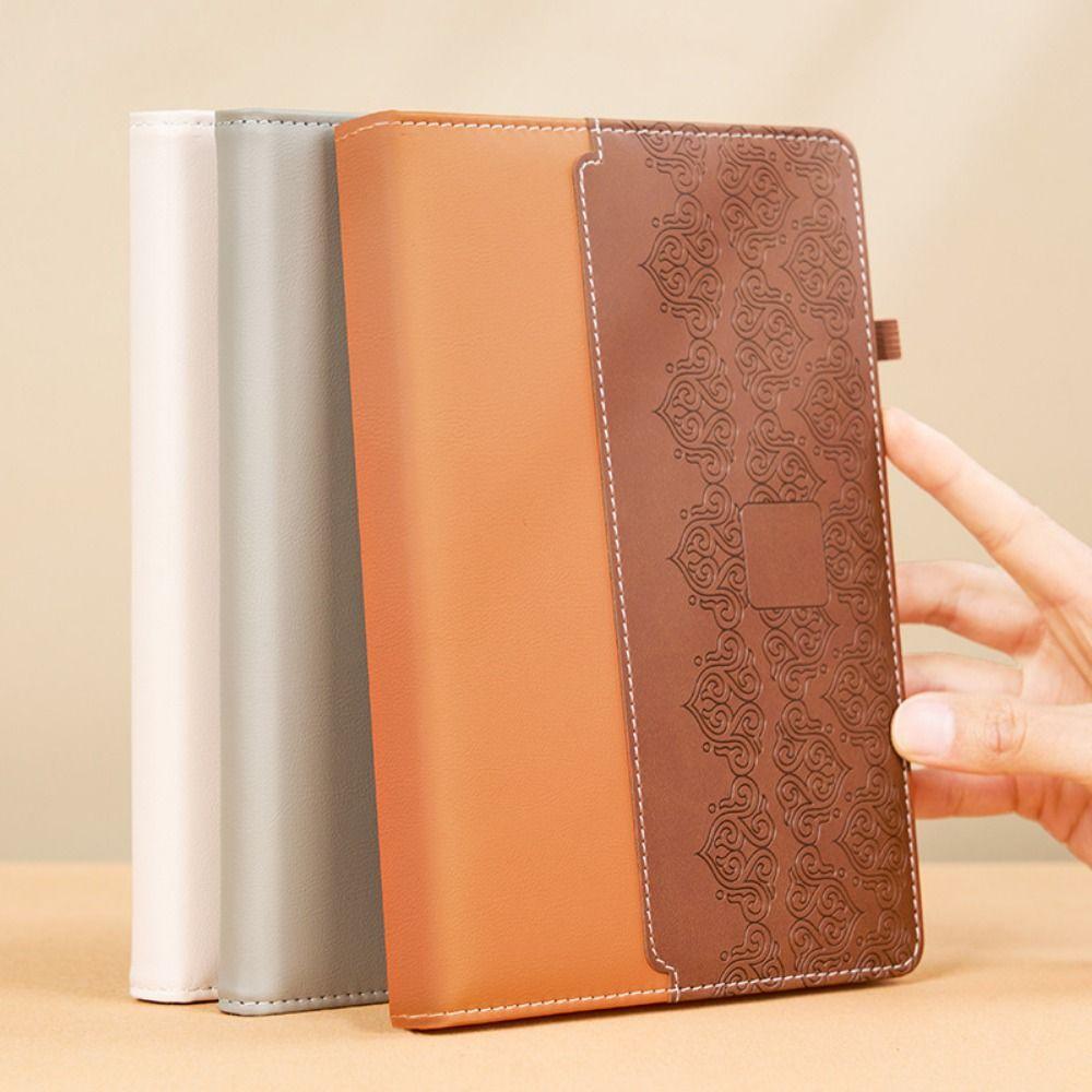 Thickened Business Office Notebook PU Leather Cover Diary Notepad New A5 Notebook Stationery