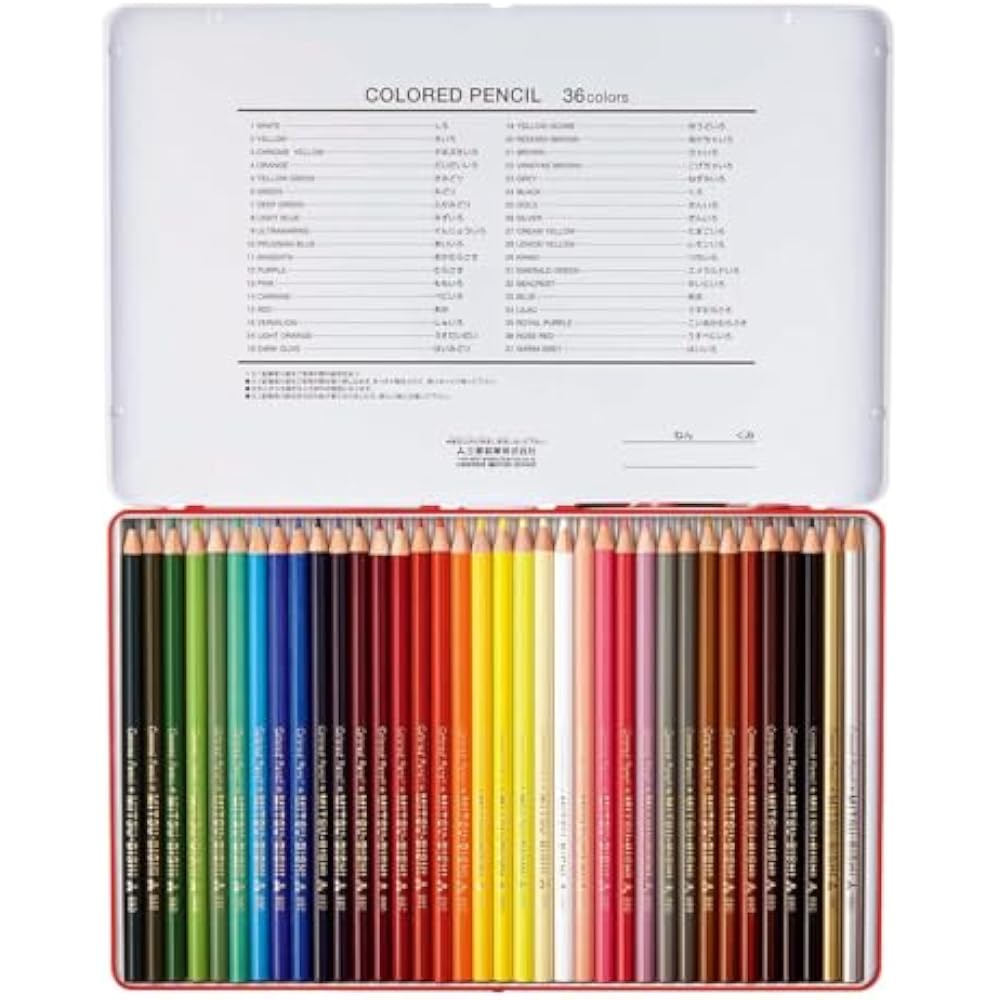 Mitsubishi Pencils, цветные карандаши, 880, ученики начальной школы, 36 цветов, K88036CP