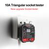 Socket Tester for Quick Electrical Safety Verification Easy to Carry Multifunction Electric Outlet Tester