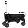 Kaitou Carry Large Capacity Carry Load Capacity Shopping Large Sports Single Seat Thin Black Wagon, Foldable, Storage, Cart, Compact, 80kg, Cart,
