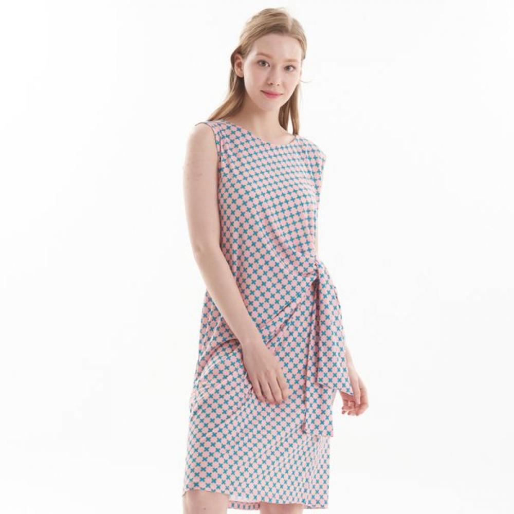 Lipbbam Creora Nelly Jersey Tie Sleeve Dress Ldm55hg01