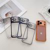 Безрамочный матовый кейс с покрытием для For Iphone 17 Air 16 15 14 13 Pro Max Защита камеры Ультратонкая полупрозрачная жесткая задняя крышка из поликарбоната