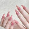 30PCS Gentle Nude Pink Fake Nails Charming Comfortable to Wear Manicure Nails for Manicure Lovers and Beauty Bloggers