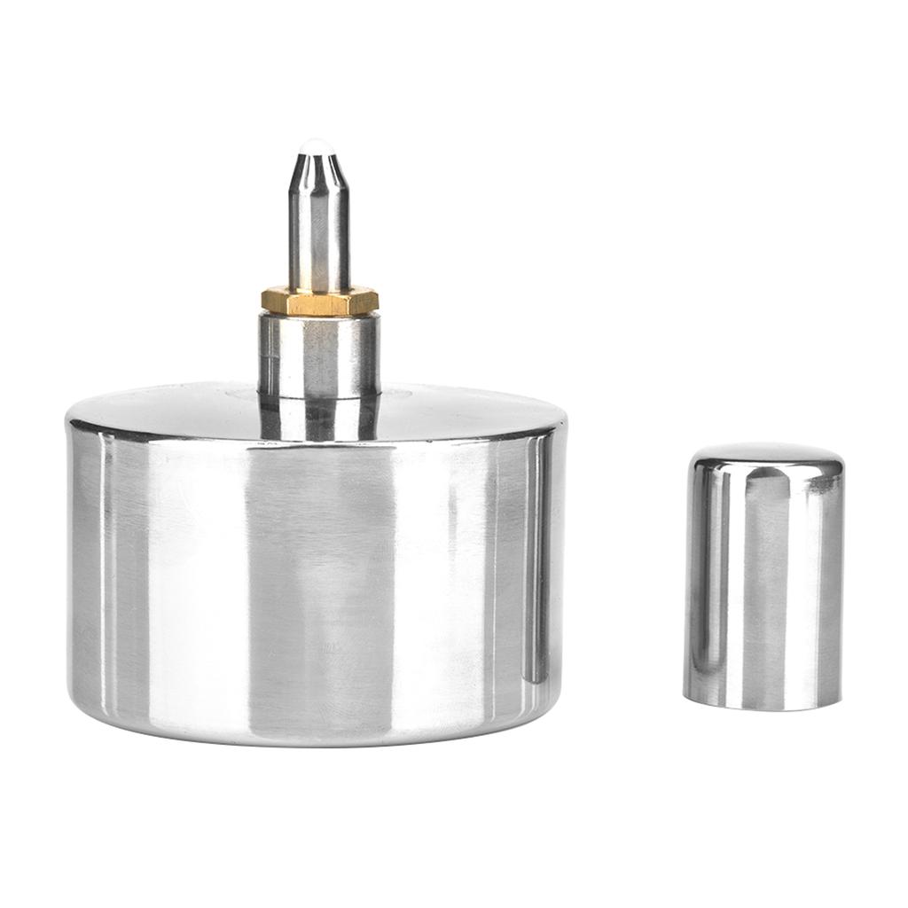 400ml Stainless Steel Thickened Alcohol Burner with Screw and Wick Chemistry Dental Lad Lamp