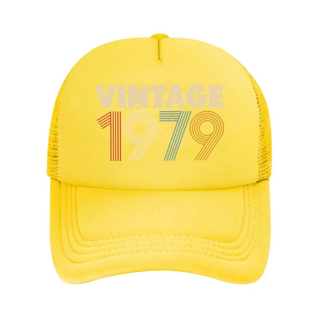 Vintage Retro Striped Number Graphic Mesh Baseball Cap For Womens Unisex FeUnisex Beach Dad Hat Hip Hop