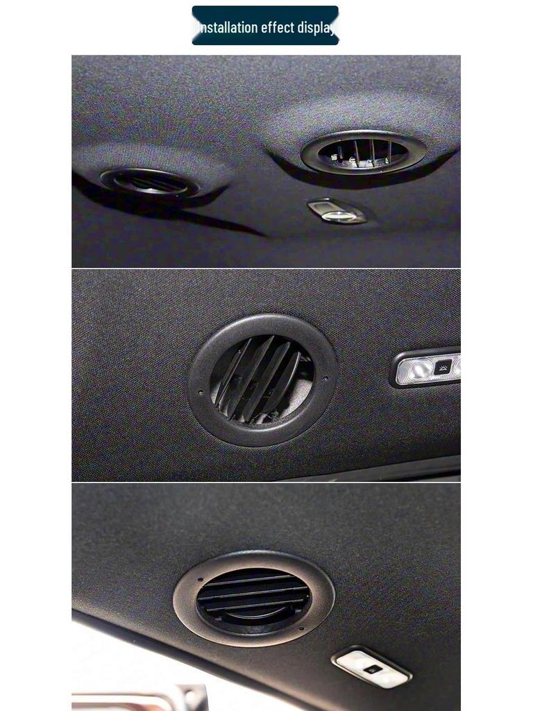 Compatible Roof Air Vent Grille for Ford E-Series Van E450 E150 - Round Outlet