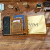 Vintage Embossed Leather DIY Notepad Notebook Cover Diary Handmade Sketchbook Paper Cover School Stationery