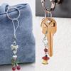 Lovely Fish Key Ornament Handmade Pendant Stylish Fruit Phone Pendant Unique Bag Pendant Present for Fashion Lover