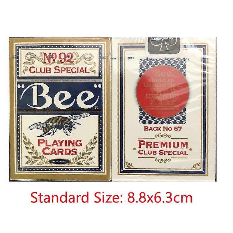 1pcs Bicycle Rider Back Playing Cards Tally-Ho Bee Deck Card Games Magic Tricks