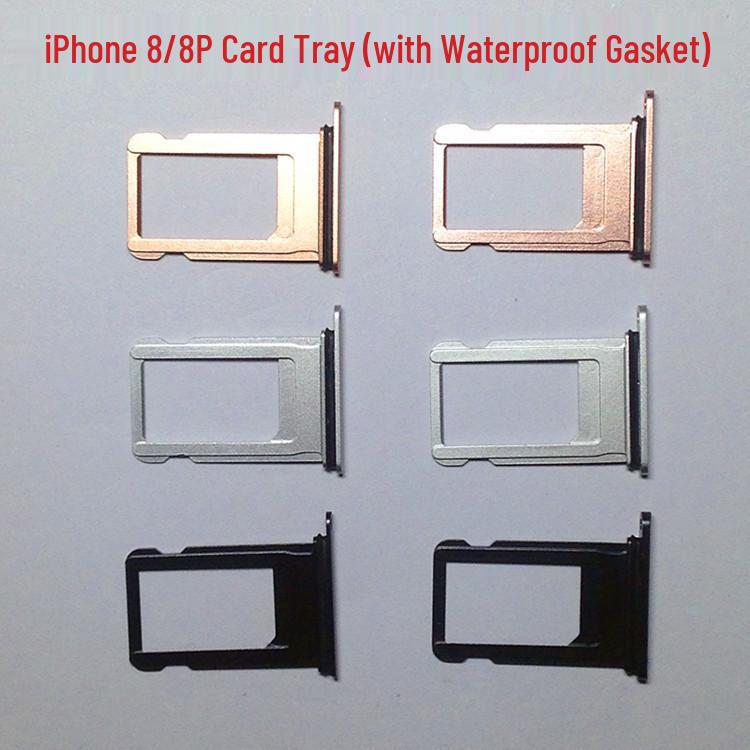 Держатель SIM-карты для iPhone 8 Plus/SE2/8-го поколения с водонепроницаемым резиновым уплотнителем
