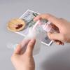 Nozzle Travel Dispenser Bag Transparent Flip Lid Packaging Bag High Quality Cosmetic Storage Bag