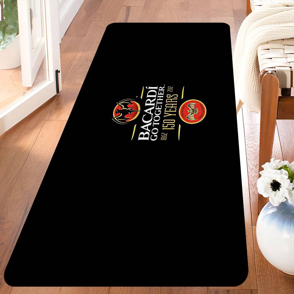 Vampire Bat B-Bacardis Floor Mat Rectangle Anti-slip Home Soft Badmat Front Door Indoor Outdoor Mat Hotel Decor Mat