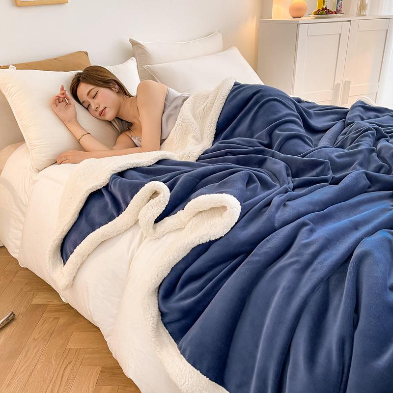 Одеяло из овечьей шерсти Farai: Толстый, теплый пододеяльник, двойной размер, доставка одним куском