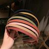 Fashion Hairband Women Plastic Solid Bezel Headband Hair Hoop Hair Bands