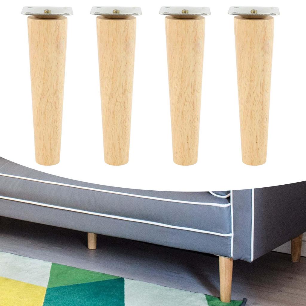 4 шт. Деревянная ножка для мебели Многофункциональная DIY для полок Шкафа Комода