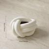 Creative Life Knot Fun Tissue Box Living Room Coffee Table Dining Table Bedroom Ceramic Paper Box Personalized Household Use