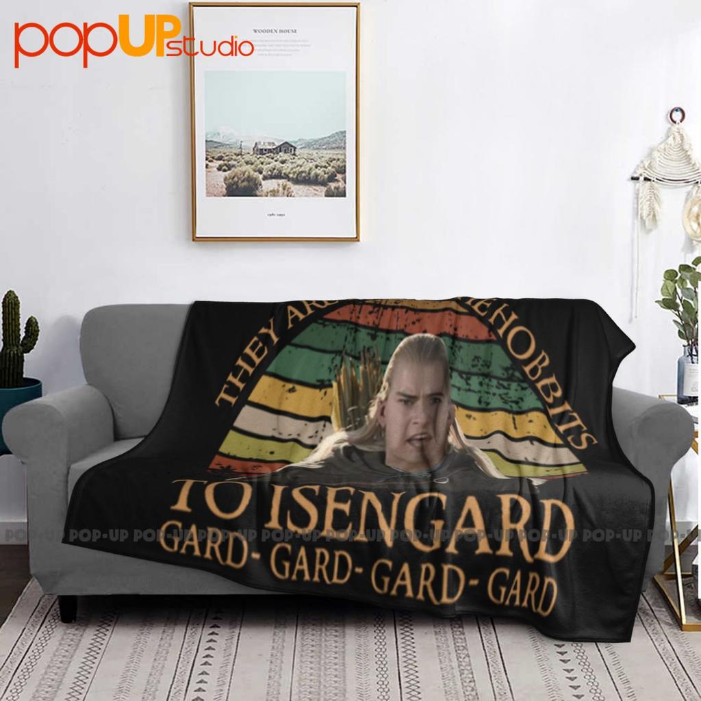 They Are Taking The Hobbits To Isengard Gard Vintage Ultra-Soft Blanket Quilt Winter Sofa Cover Bed Covers