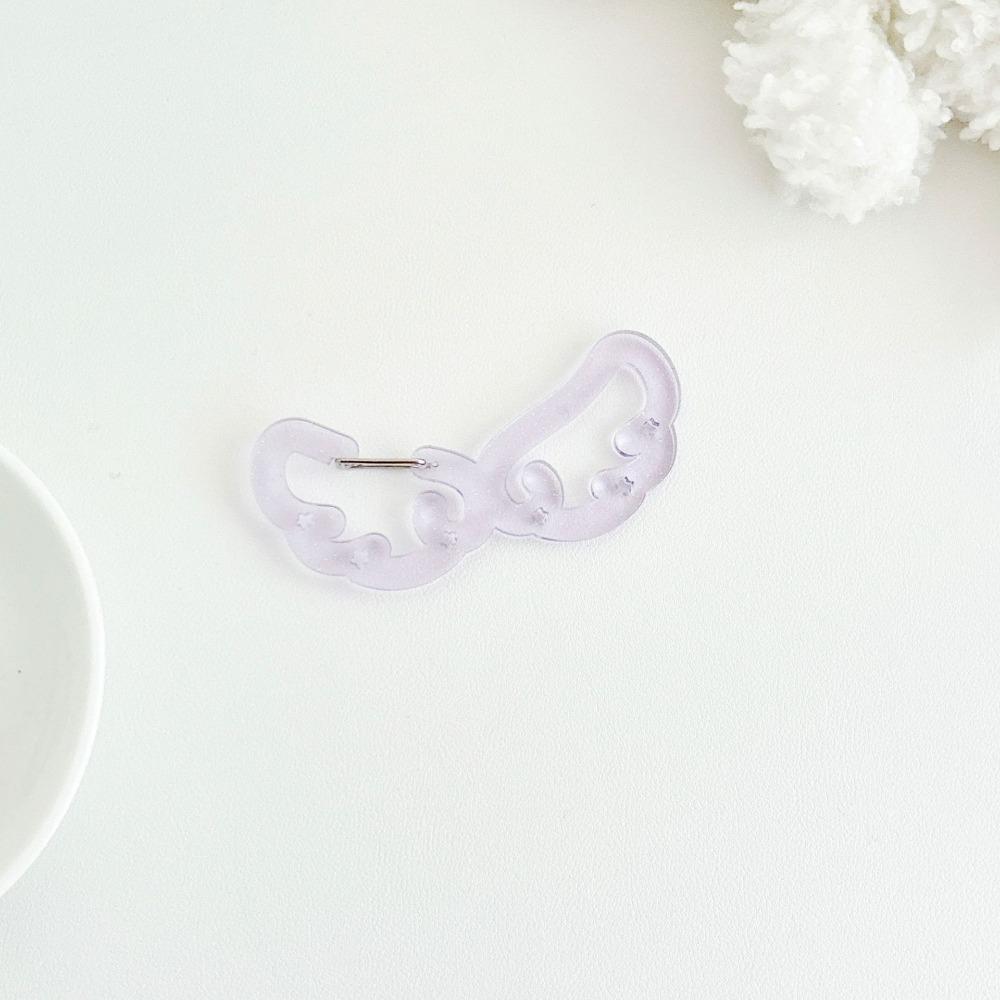 Карабин-брелок конфетного цвета, акриловый брелок-подвеска, новый кулон для рюкзака