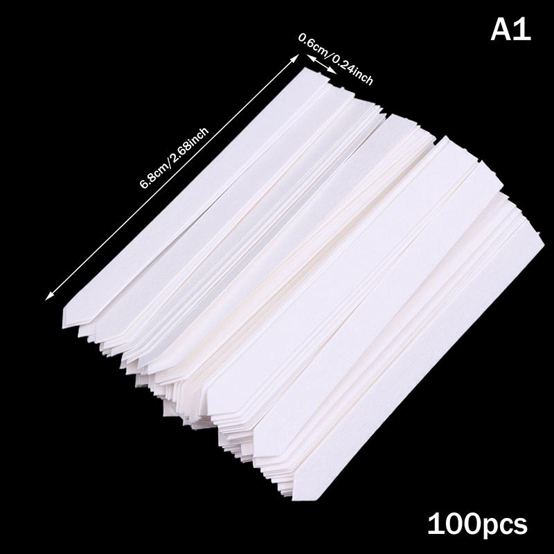 100Pcs Premium Perfume Test Strips Aromatherapy Paper for Testing Fragrances And Essential Oils - Premium Quality Bottle Tape