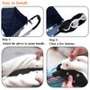Winter Stroller Windproof Gloves - Cold Weather Handlebar Covers with Plush Lining, Anti-Freeze Grip for Pushchairs, Bicycles
