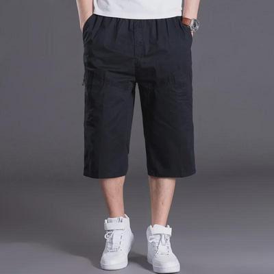 Мужские повседневные шорты большого размера с несколькими карманами - легкие, 7-точечная модель 662