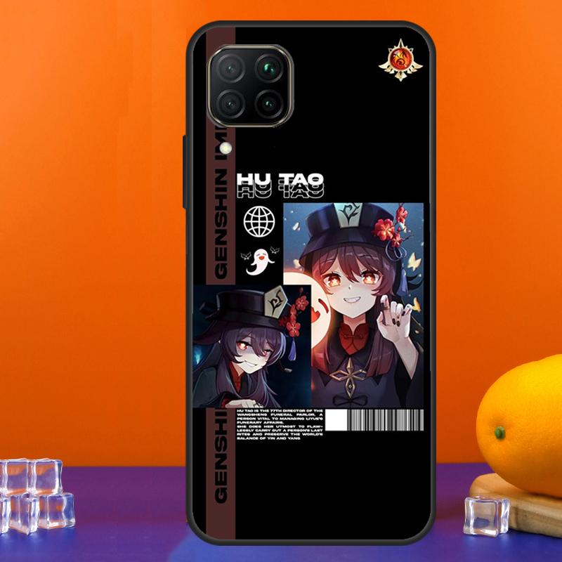 Чехол Genshin Impact Ху Тао для Huawei Nova 12s 12i 11i 5T 9 10 SE Y91 Y90 Y60 Y70 Y72 Y61 P60 Pro P20 P40 P30 Lite