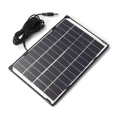 Солнечные элементы 12 В 6 Вт Маленькая солнечная панель Power Bank Аккумуляторная система для DIY Активный отдых Зарядное устройство для мобильного телефона Устройство