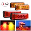 12-24V Side Markers Light 3-LED 4PCS Clearance Light