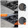 1/2/4 шт., нержавеющая сталь, заполнитель щелей для плиты, термостойкая кухонная духовка, защитная планка для боковой стенки, комплект для отделки плиты, легкоочищаемая универсальная защита от проливания плиты