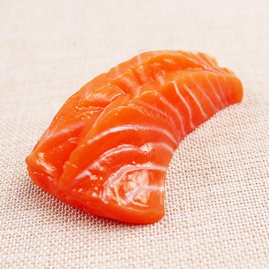 Изысканное тонкое мастерство Развитие воображения Портативный мини Имитация игры Лосось Симуляция Суши Косплей Игрушка Модель еды