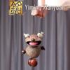Yi Ming Ретро Деревянный Музыкальный Ветерник Фруктовая Раковина Брелок-Подвеска