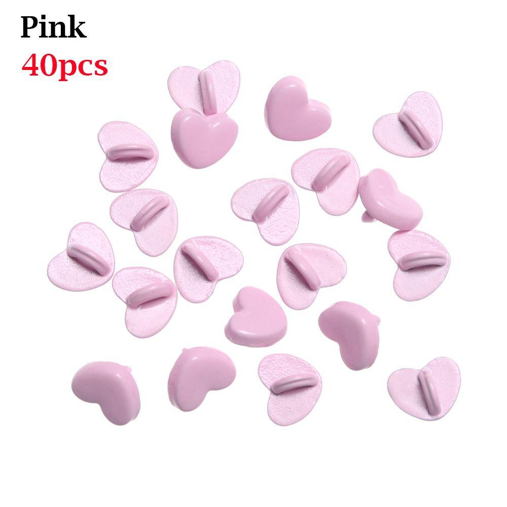 Craft Heart Pattern Decoration Mini Buttons DIY Doll Clothes Metal Buckles Clothing Sewing Buckle