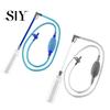 Hot Tub Vacuum Cleaner Swimming Pool with 2 Nozzle Adapters Clear Siphon Hose Adjustable Valve Detachable Fish Tank Water Change Spa Cordless Manual